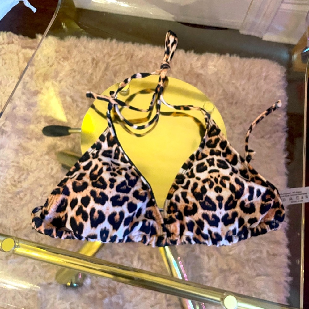 Cheetah print bikini